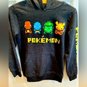 Nintendo/ Game Freak Charcoal, Pokémon hoodie. NWOT